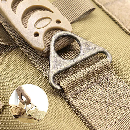 Tactics K9 Chest Harness Vest | Durable Nylon Dog Walking Harness S/M/L