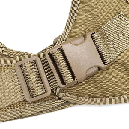 Tactics K9 Chest Harness Vest | Durable Nylon Dog Walking Harness S/M/L