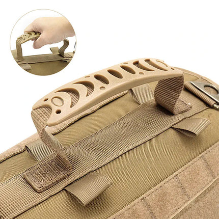 Tactics K9 Chest Harness Vest | Durable Nylon Dog Walking Harness S/M/L