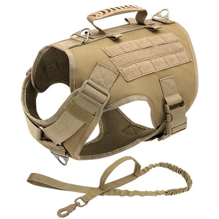 Tactics K9 Chest Harness Vest | Durable Nylon Dog Walking Harness S/M/L