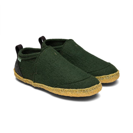 Tengries Walkabouts — Indoor Outdoor Wool Slippers with Rubber Sole