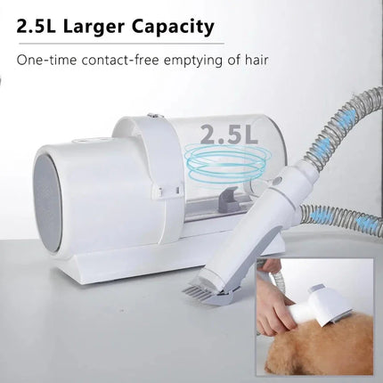 V.I.P Pet Grooming Kit | 5-in-1 Vacuum Grooming System for Dogs & Cats