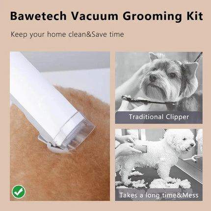 V.I.P Pet Grooming Kit | 5-in-1 Vacuum Grooming System for Dogs & Cats