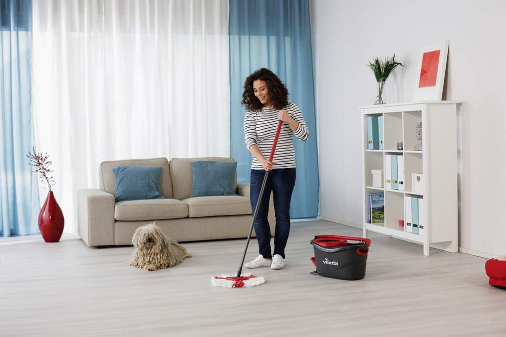 Vileda Turbo 2'si 1 Arada Sıkma Mop ve Kova Seti