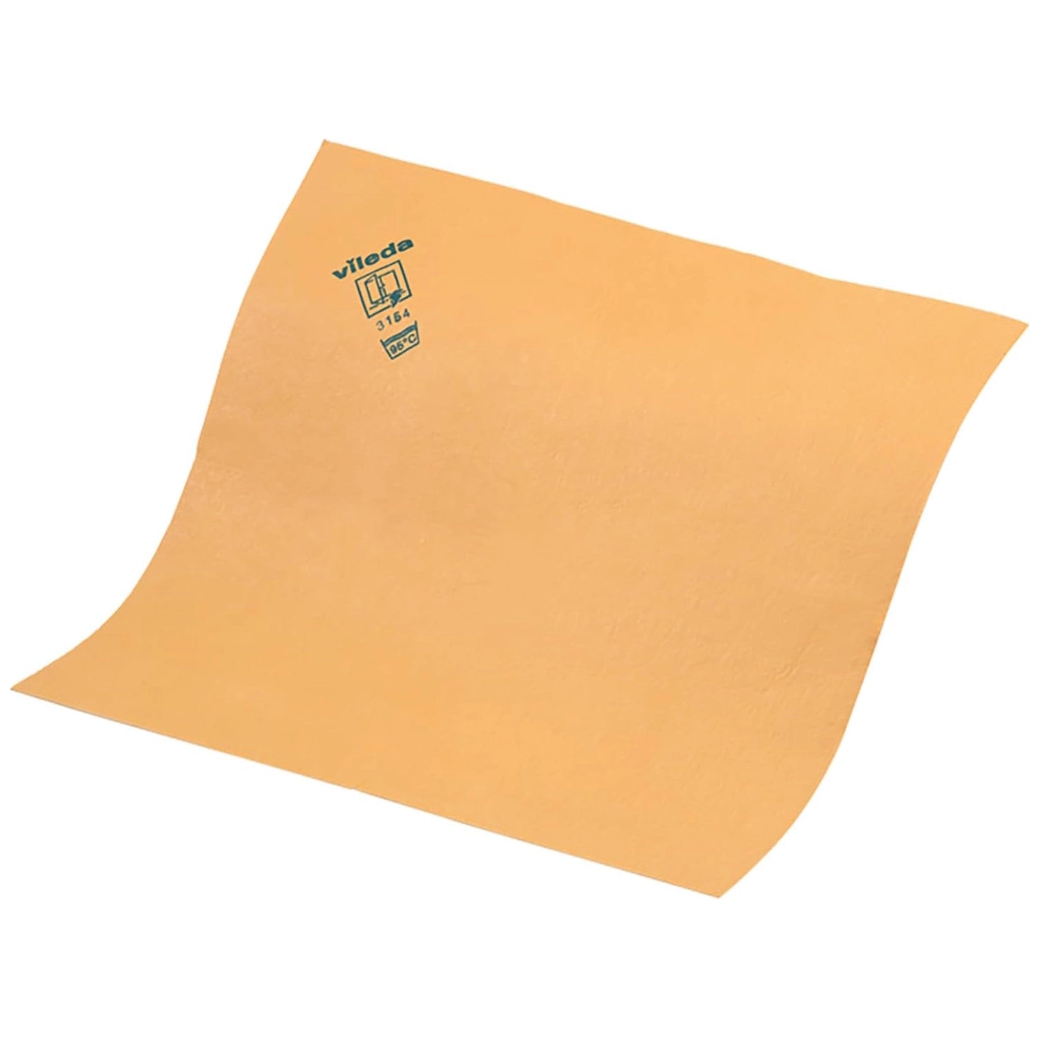 Vileda glass cleaning cloth 2 pack yellow