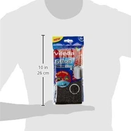vileda glitzi inox metal temizleyici sünger 2li paket