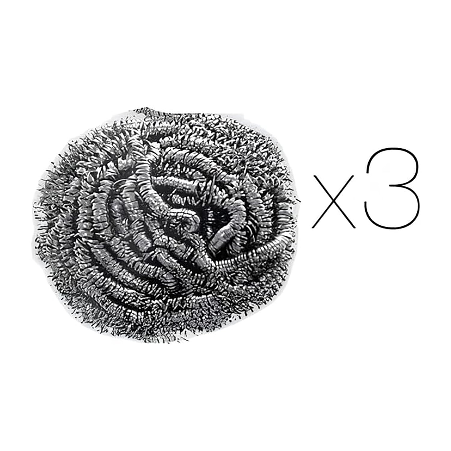 Vileda Glitzi spiral stainless steel scourer for heavy duty kitchen cleaning and yanmış kalıntılar için paslanmaz çelik sünger