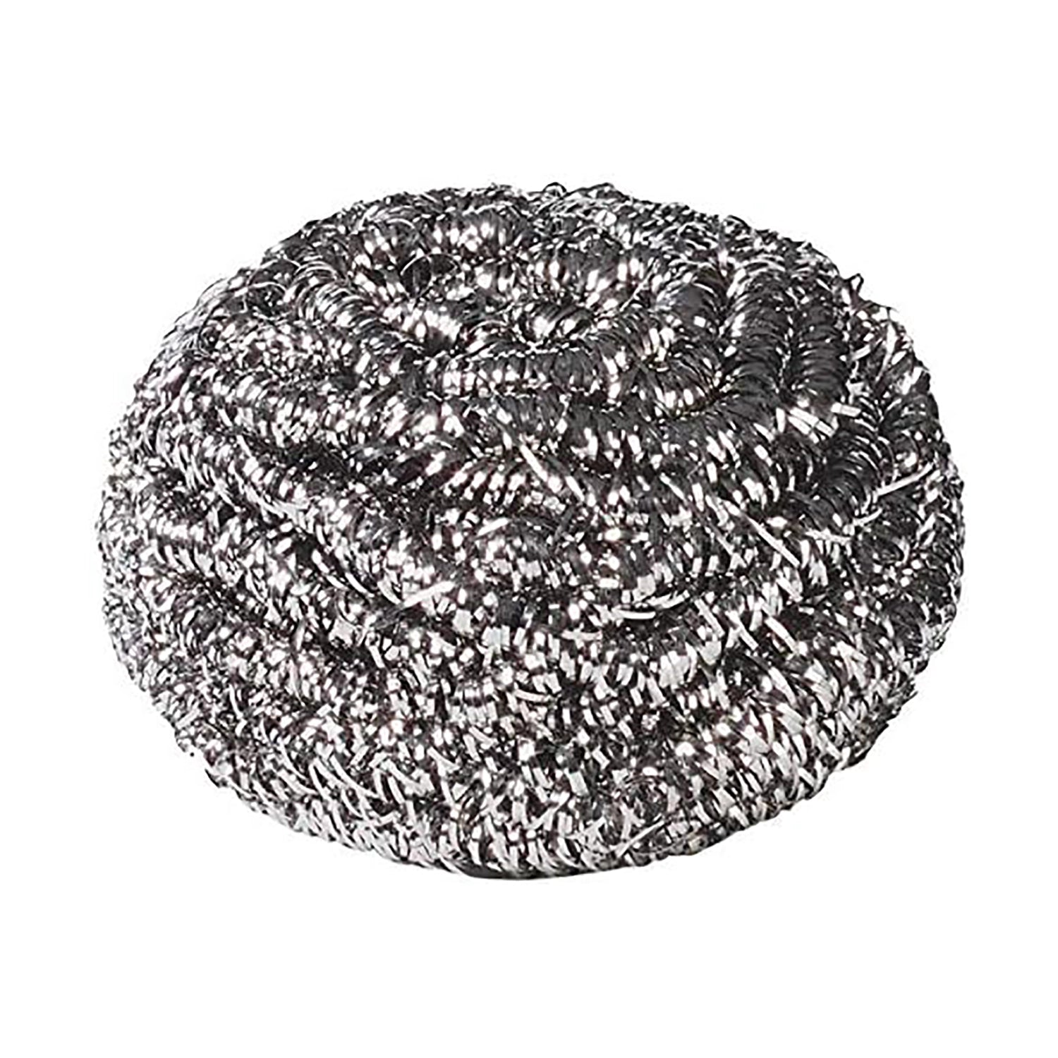 Vileda Glitzi spiral stainless steel scourer for heavy duty kitchen cleaning and yanmış kalıntılar için paslanmaz çelik sünger