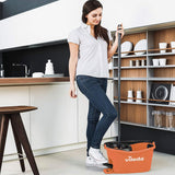 Vileda Turbo 2in1 Spin Mop & Bucket Set – 130cm Extendable Handle
