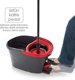 Vileda Turbo 2in1 Spin Mop & Bucket Set – 130cm Extendable Handle