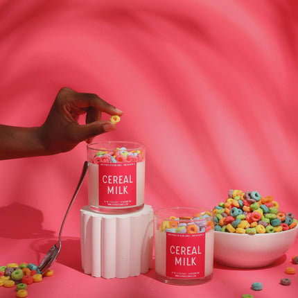Cereal Milk Container Candle