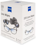 ZEISS Pre-Moistened Lens Cleaning Wipes – Anti-Fog, Streak-Free, Safe for Coated Glasses & Screens – 80 to 600 Count
