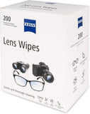 ZEISS Pre-Moistened Lens Cleaning Wipes – Anti-Fog, Streak-Free, Safe for Coated Glasses & Screens – 80 to 600 Count