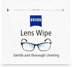 ZEISS Pre-Moistened Lens Cleaning Wipes – Anti-Fog, Streak-Free, Safe for Coated Glasses & Screens – 80 to 600 Count