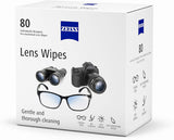 ZEISS Pre-Moistened Lens Cleaning Wipes – Anti-Fog, Streak-Free, Safe for Coated Glasses & Screens – 80 to 600 Count