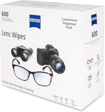 ZEISS Pre-Moistened Lens Cleaning Wipes – Anti-Fog, Streak-Free, Safe for Coated Glasses & Screens – 80 to 600 Count
