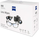 ZEISS Pre-Moistened Lens Cleaning Wipes – Anti-Fog, Streak-Free, Safe for Coated Glasses & Screens – 80 to 600 Count
